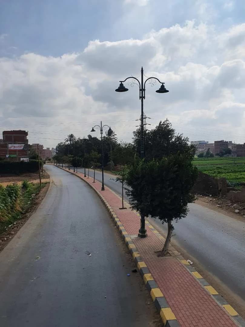 مدخل أبو عجوة بعد التطوير
