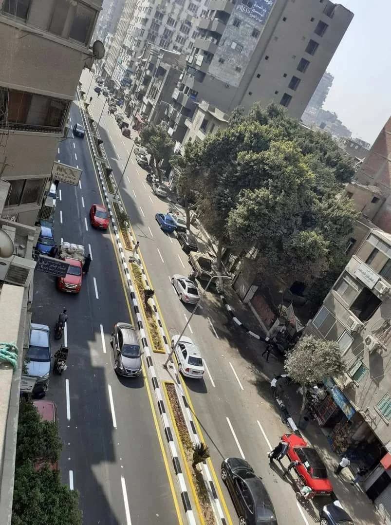 أرصفة وممرات شارع المنيل