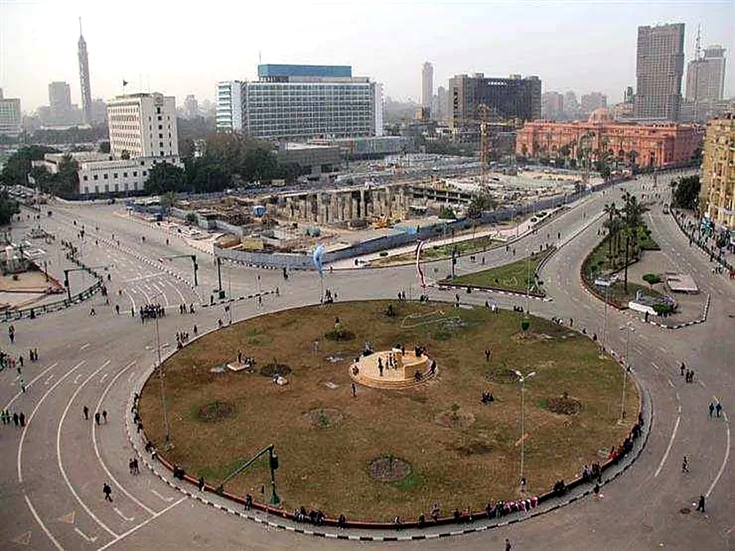 ميدان التحرير بعد أعمال رفع الكفاءة